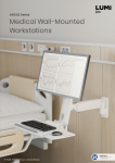 MED02 Series Medical Wall-Mounted Workstations