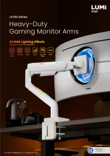 LDT85 Series-Heavy-Duty Gaming Monitor Arms
