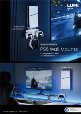 GMA01-PS03/04 PS5 Wall Mounts