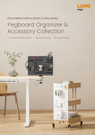 PB & GMPB & GPB & HPS06 & DA06 Series Pegboard Organizer & Accessory Collection