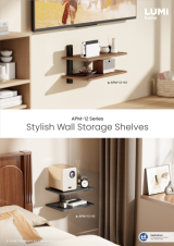 APM-12 Series Stylish Wall Storage Shelves
