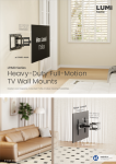 LPA80 Series-Heavy-Duty Full-Motion TV Wall Mounts