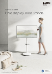 FS38-11 & 22 Series Chic Display Floor Stands