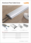 CC13 Series-Aluminum Floor Cable Cover