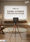 PRB-24-Easel Studio Projector Stand