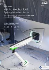 LDT93 Series Mecha Mechanical Spring Monitor Arms