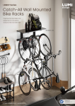 LBM09 Series-Catch-All Wall Mounted Bike Racks