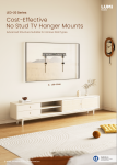 LED-20 Series Cost-Effective No Stud TV Hanger Mounts