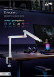 MDS19 Series-Dynamic Microphone Boom Arms