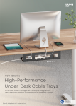 CC11-13 Series-High-Performance Under-Desk Cable Trays