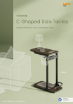 TS10 Series C-Shaped Side Tables