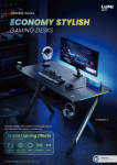 GMD02E Series-Economy Stylish Gaming Desks