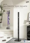 HAB-13-01 Floor Stand for Dyson Vacuums