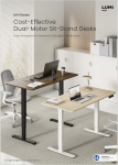 M14 Series Cost-Effective Dual-Motor Sit-Stand Desks