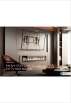 LP80 Series-Heavy-Duty Extend-Out Tilt TV Wall Mounts