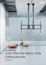 PLB-CE15L Series-Cost-Effective Heavy-Duty Ceiling Mounts for Large TVs