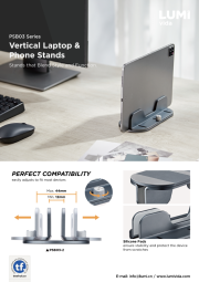 PSB03 Series Vertical Laptop and Phone Stands