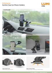 PH16 Series & PH17-1 & PH19-1-Universal Car Phone & Tablet Holders