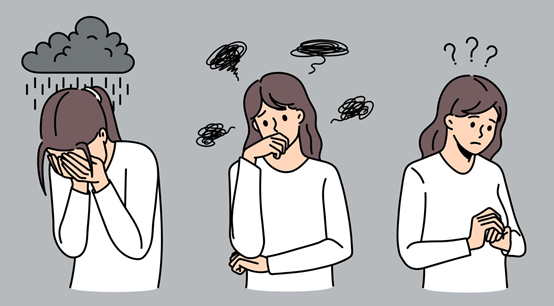mental illness, mental health, depression, symptoms of depression, anxiety