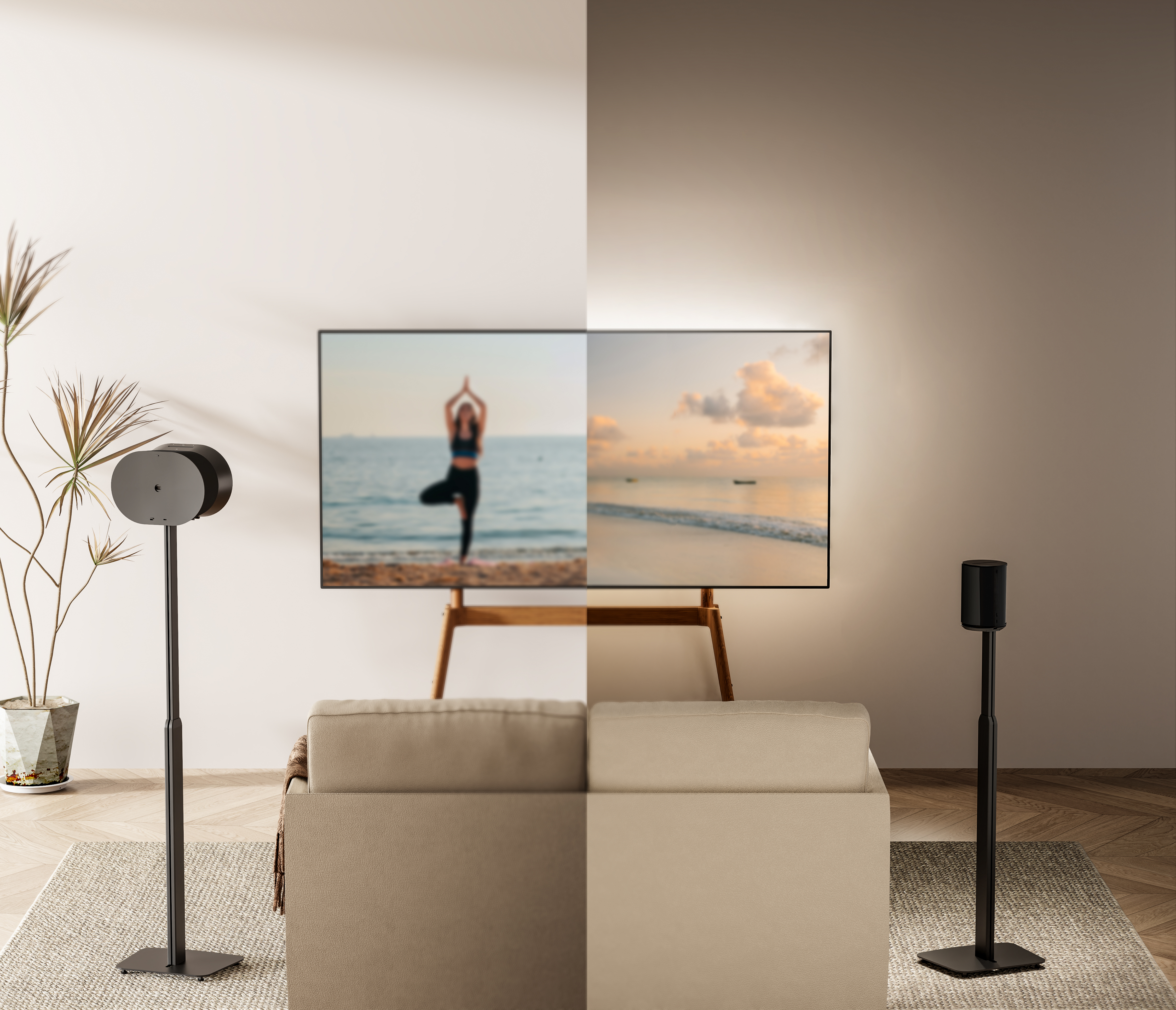 LUMI, home theater, home theater system, surround sound system, sound effect, sound bar, subwoofer, speakers, sonos, sonos arc, sonos arc ultra, sonos speakers, sonos era, wall mount, bracket