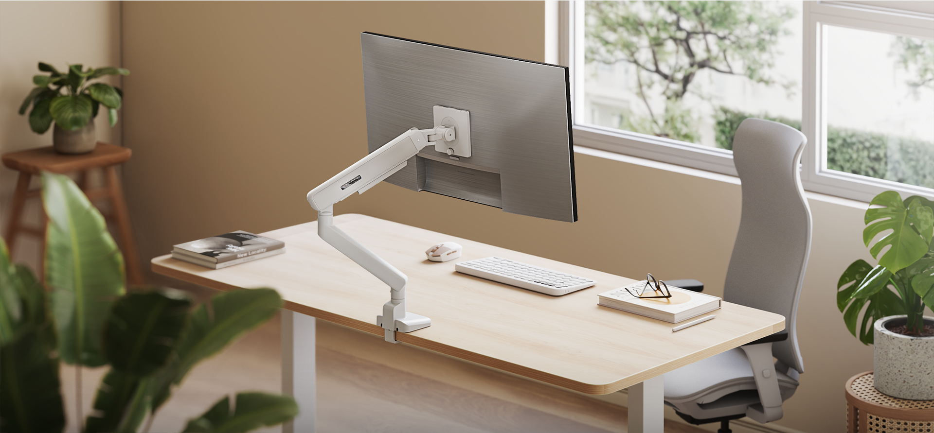 Premium Mechanical Spring Monitor Arms
