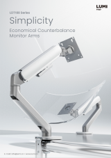 LDT108 Series Simplicity Economical Counterbalance Monitor Arms