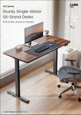 S22 Series-Sturdy Single-Motor Sit-Stand Desks