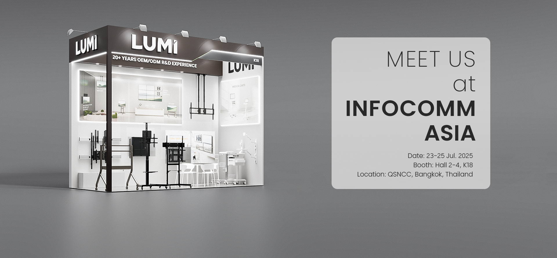 Welcome to LUMI Booth