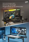PB-017 & PB-018 Series & DA20-1-Gaming Storage Pegboards & Accessories