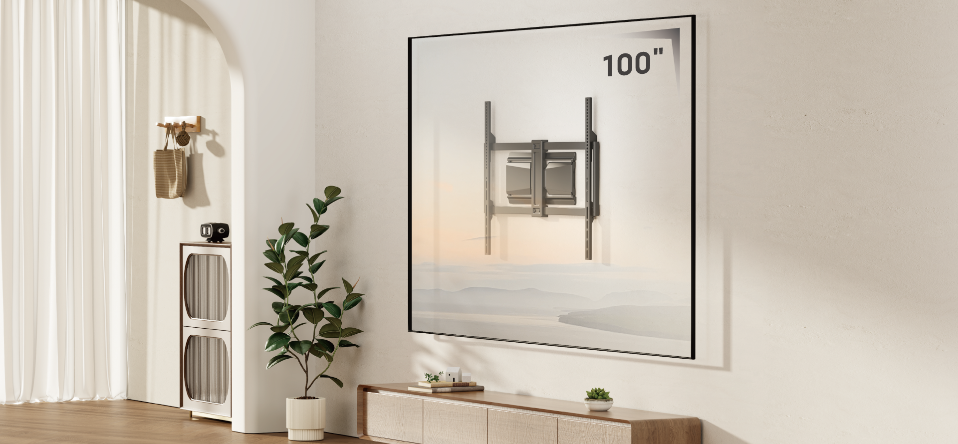 Ultra-Slim Full-Motion TV Mounts