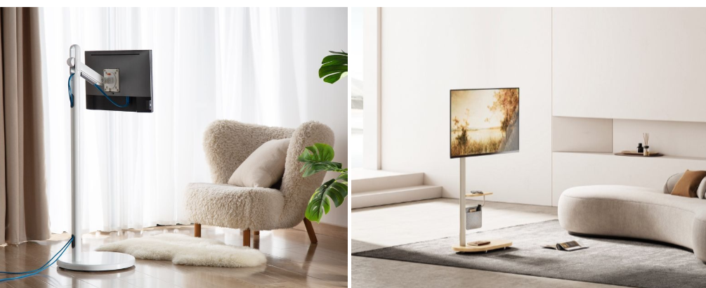 LG, Samsung, Hisense, small TV, compact TV, laptop holder,  TV stand, TV stand for small TVs, TV floor stand, small TV stand, portable TV stand, rolling TV stand, X box, X box Series X