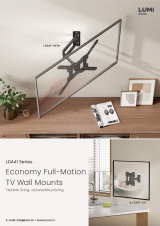 LDA41 Series-Economy Full-Motion TV Wall Mounts