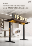 M17 Series POWERSWIFT BRUSHLESS Dual-Motor Standing Desks