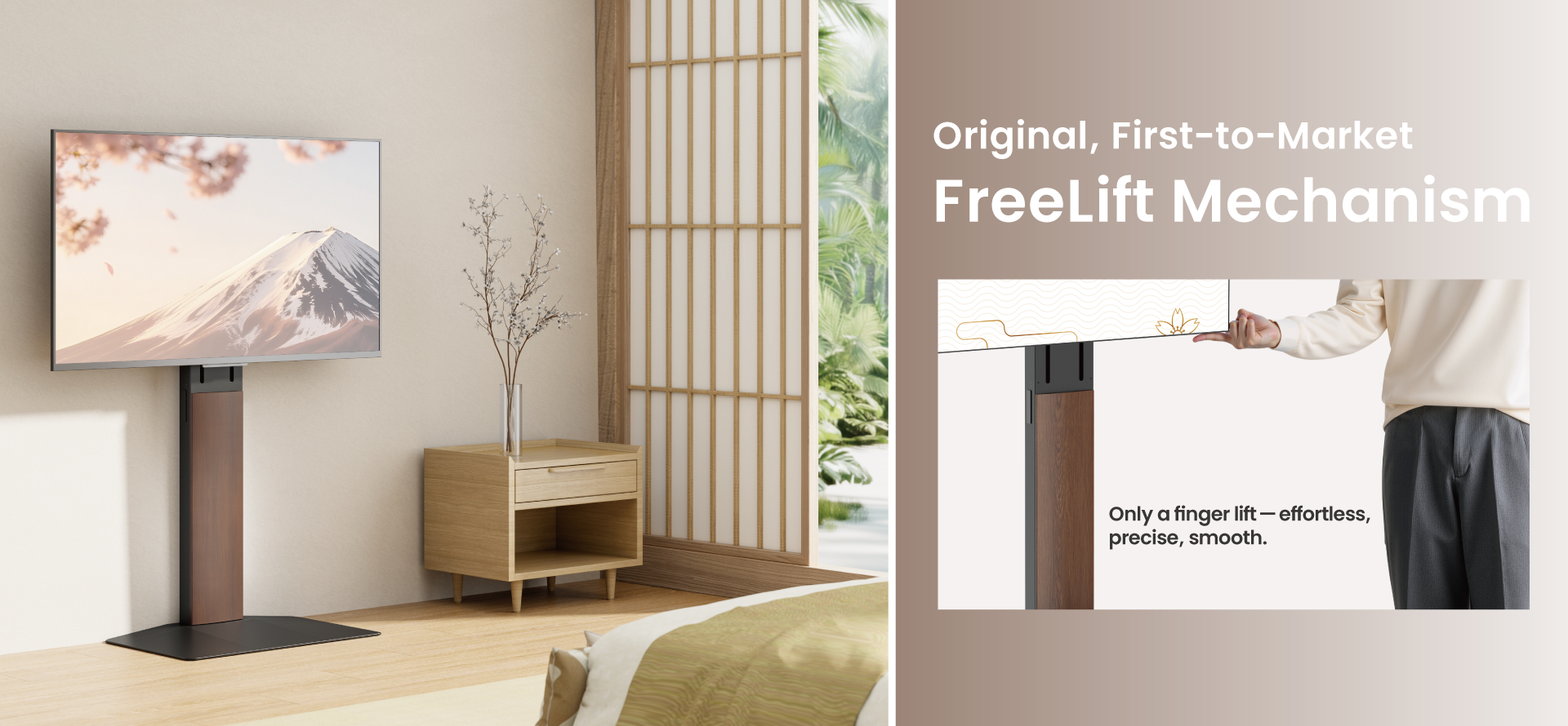 FreeLift Super-Sized Base TV Stands
