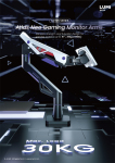 LDT95 Series-Atlas Neo Gaming Monitor Arms