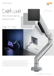 LDT86 Series-Deluxe Mechanical Spring Monitor Arms