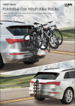 CBR09 Series Foldable Car Hitch Bike Racks