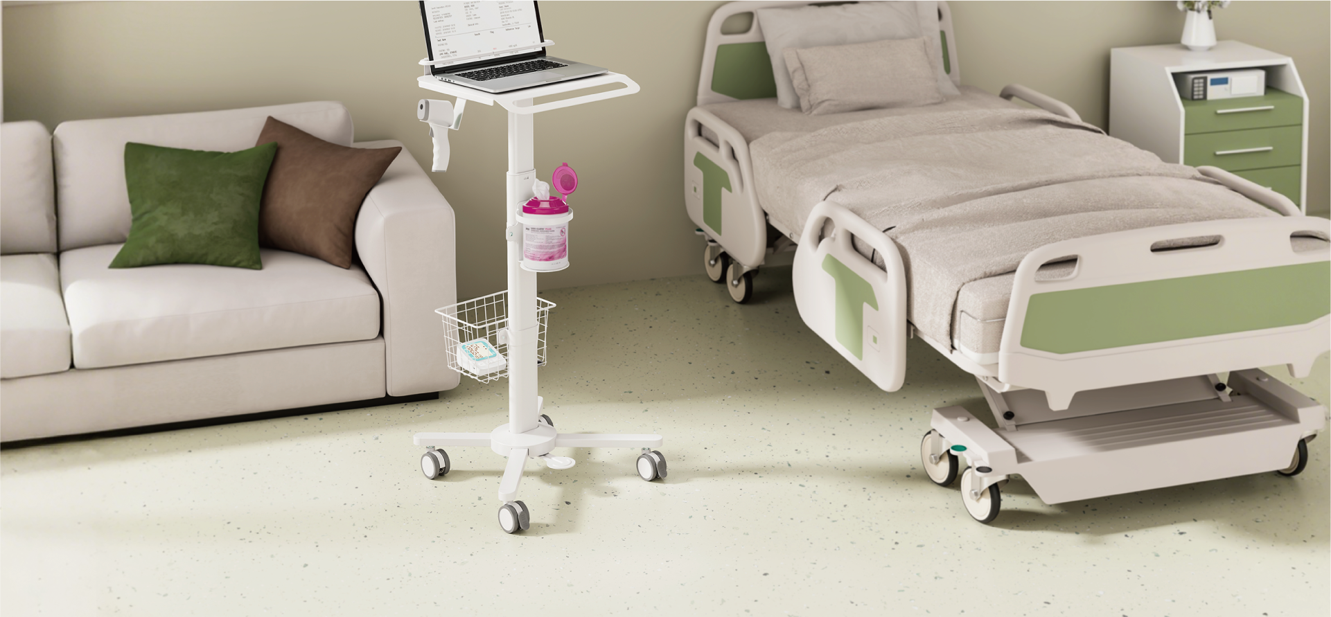 Economy Modular Medical Carts & Accessories