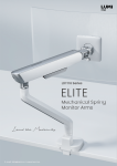 LDT118 Series ELITE Mechanical Spring Monitor Arms