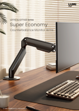 LDT112 & LDT112E Series-Super Economy Counterbalance Monitor Arms
