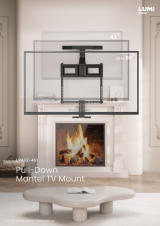 LPA92-461 Pull-Down Mantel TV Mount