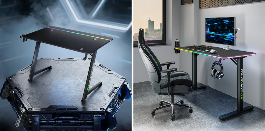 gaming room, gaming room setup, gaming setup, gaming chair, gaming desk, monitor arm, monitor stand, monitor riser