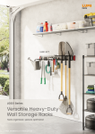 LGS01 Series Versatile Heavy-Duty Wall Storage Racks