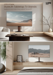 LDT03-29 Series StyleLift Tabletop TV Stands