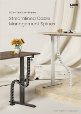 CC10-17 & CC10-18 Series Streamlined Cable Management Spines