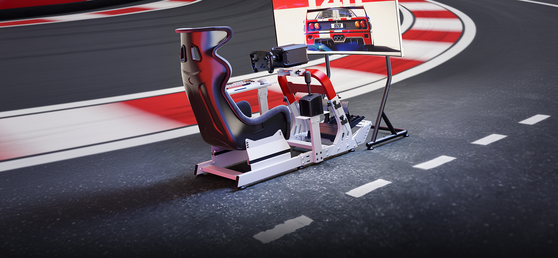 Robust Sim Racing Cockpits & Keyboard Tray