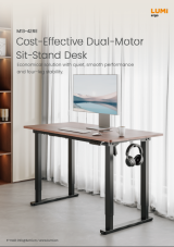 M13-42RE Cost-Effective Dual-Motor Sit-Stand Desk