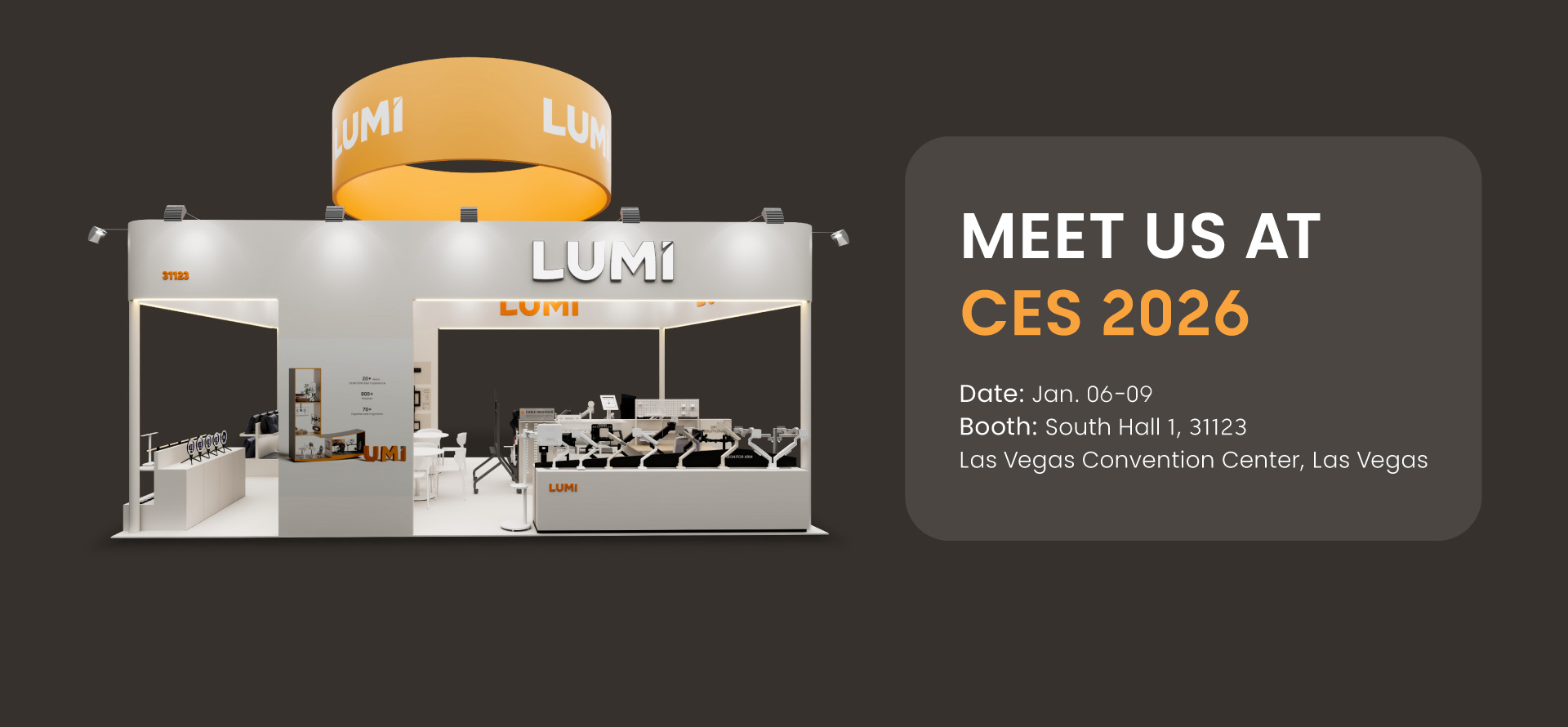 Welcome to LUMI Booth