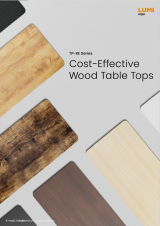 TP-RE Series Cost-Effective Wood Table Tops