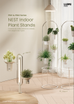 PS01 & PS02 Series NEST Indoor Plant Stands